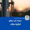 نمونه رای موفق تخلیه ی ملک (مغازه)